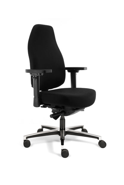 Bureaustoel Therapod X | Ergonomisch | Zwart | Mirage Stof