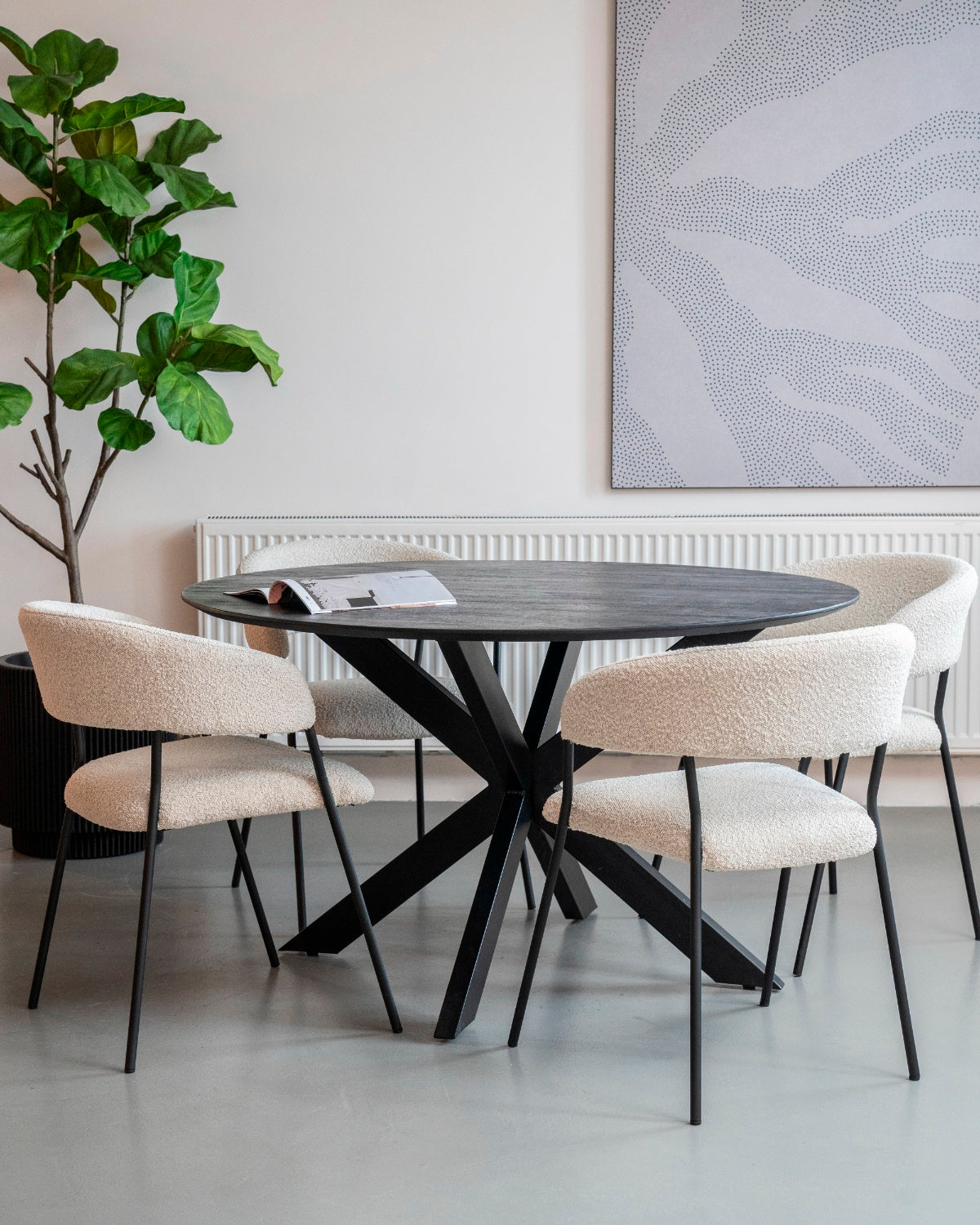 Harper Spinpoot Design Vergadertafel | Diverse Afmetingen en Kleuren