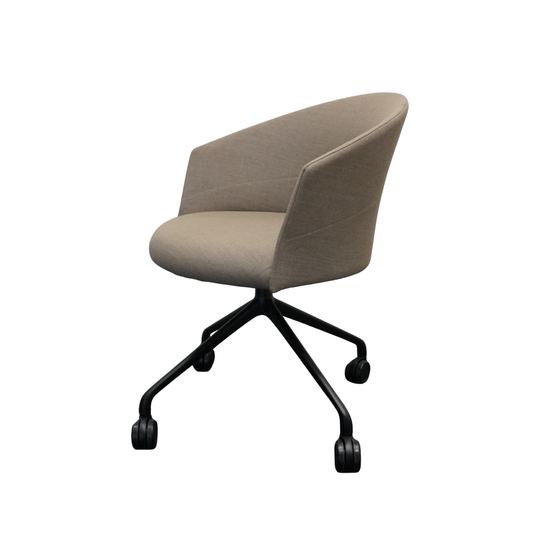 Viccarbe Copa Chair Design Stoel | Bruin | Verrijdbaar