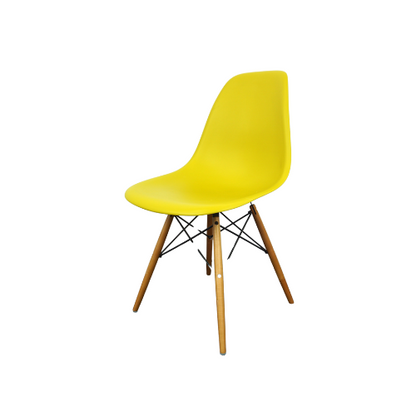 Vitra Eames DSW Design Stoel | Mosterd Geel