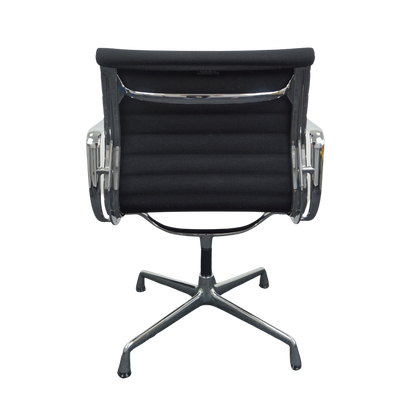 Vitra EA 108 Design Stoel | Vergaderstoel | Zwart |  Hopsak