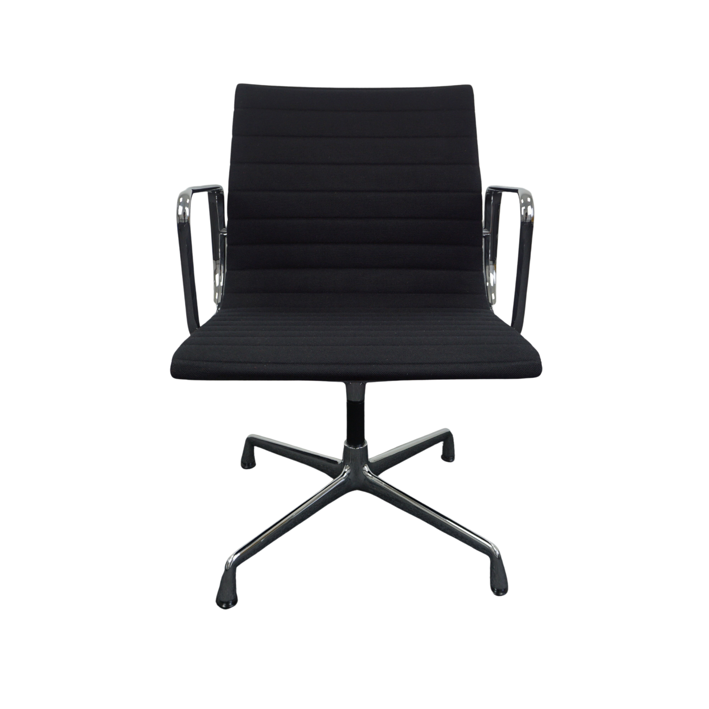 Vitra EA 108 Design Stoel | Vergaderstoel | Zwart |  Hopsak