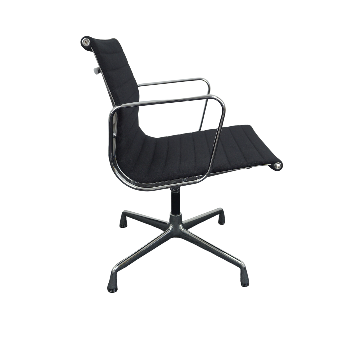 Vitra EA 108 Design Stoel | Vergaderstoel | Zwart |  Hopsak