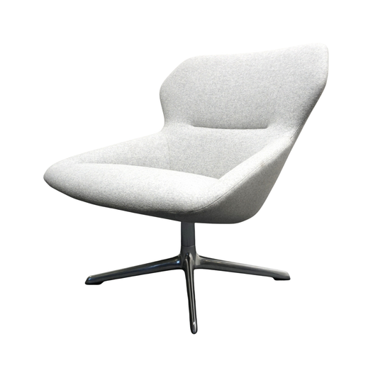 Brunner Ray Mid Back Design Fauteuil | Lichtgrijs