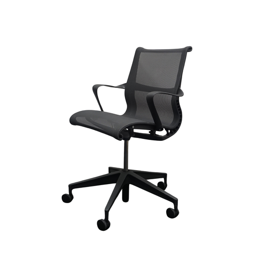 Herman Miller Setu Vergaderstoel | Bureaustoel | Antraciet