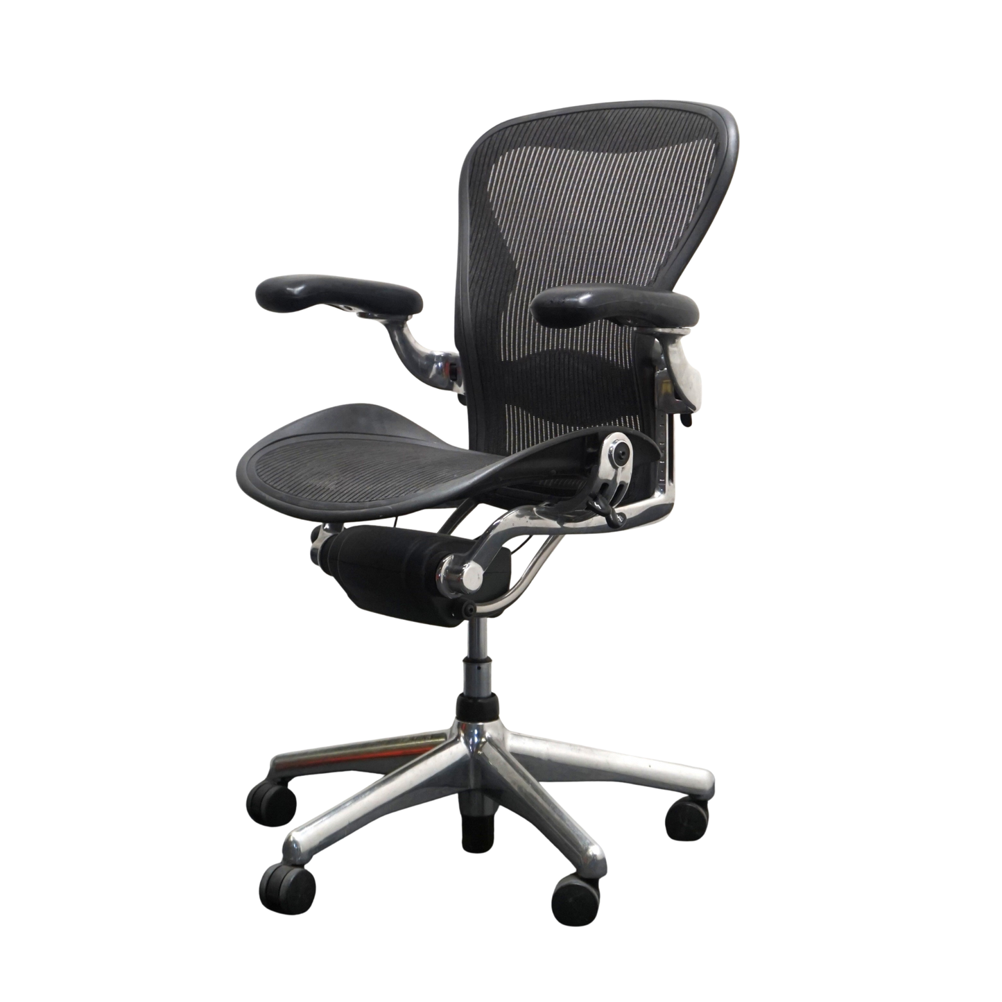 Herman Miller Aeron type B Bureaustoel | Ergonomisch | Antraciet / Chroom
