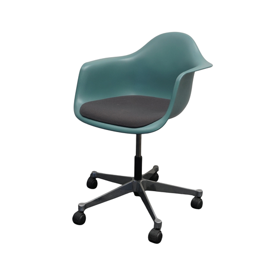 Vitra DAR Vergaderstoel | Zeegroen | Hoogte Verstelbaar