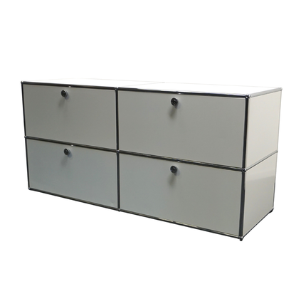USM Haller Design Kast | Wit | Dressoir | 75 x 152 x 52 cm