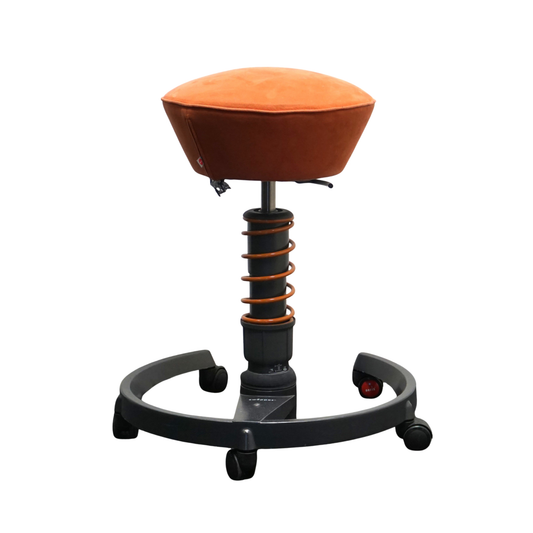 Aeris Swopper Classic Design Kruk | Balans Kruk | Verrijdbaar | Oranje