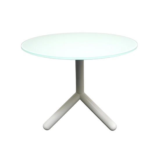 Design Bijzettafel | Melkglas | 50 cm