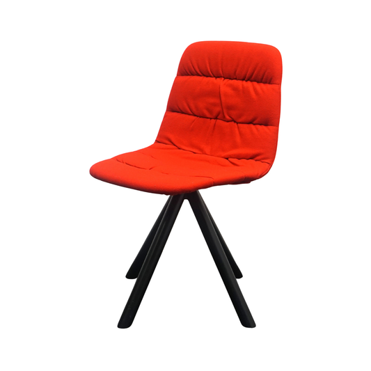 Viccarbe Maarten Soft Upholstery Design Stoel | Rood