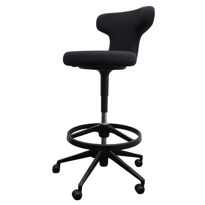 Vitra Pivot High Stool Baliestoel | Zwart