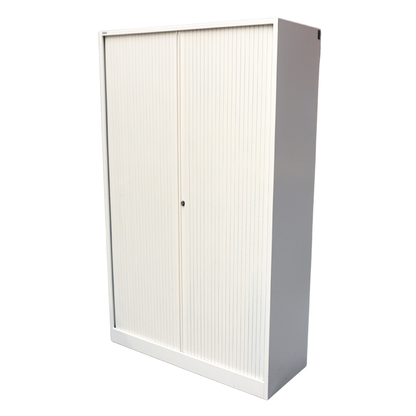 Ahrend Roldeurkast | Archiefkast | 195 x 120 x 45 cm | Wit | Metalen deuren
