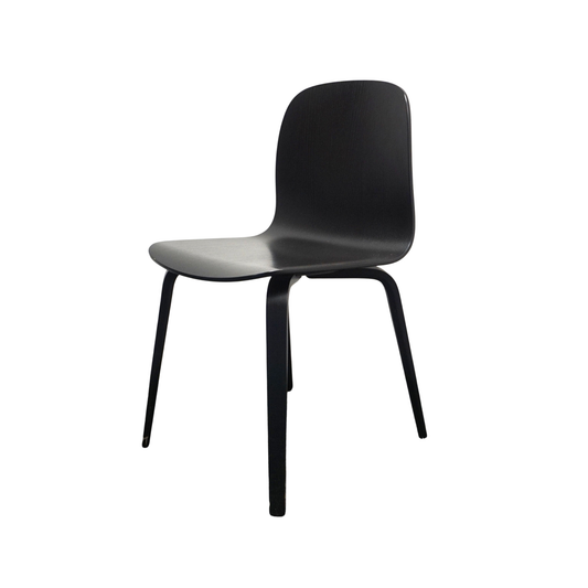 Muuto Visu Wood Design Stoel | Zwart