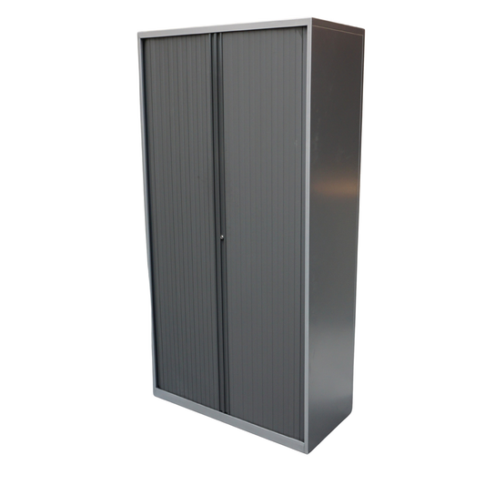 Roldeurkast | Archiefkast | 195 x 100 x 47 cm | Grijs