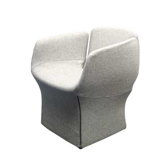 Moroso Bloomy Design Fauteuil | Lichtgrijs