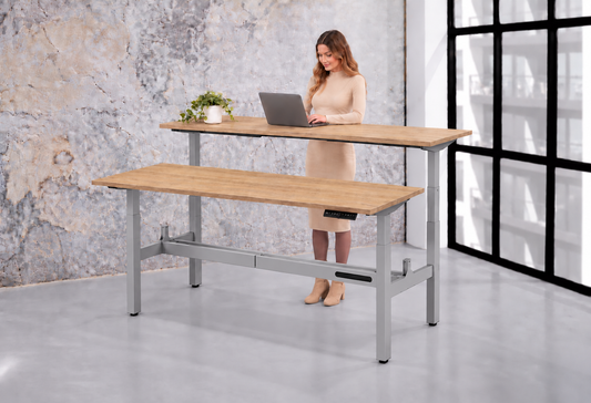 Zit-Sta Duo Bureau Elektrisch WPD | 160x80 cm