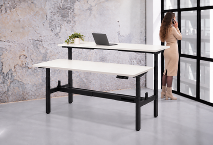 Zit-Sta Duo Bureau Elektrisch WPD | 180x80 cm