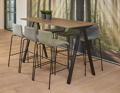 Bartafel type V | Vergadertafel | 180 x 80 cm | Leverbaar In Diverse Kleuren