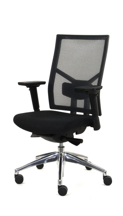 WPD-Line Nova Mesh Bureaustoel | Ergonomisch | Zwart