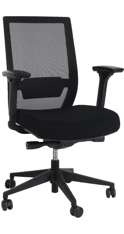 Bureaustoel CO2 | Ergonomisch | Zwart