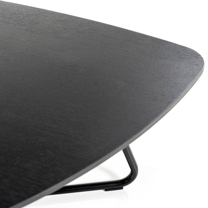 Bijzettafel Carré | Zwart Eiken | 85 x 36 cm