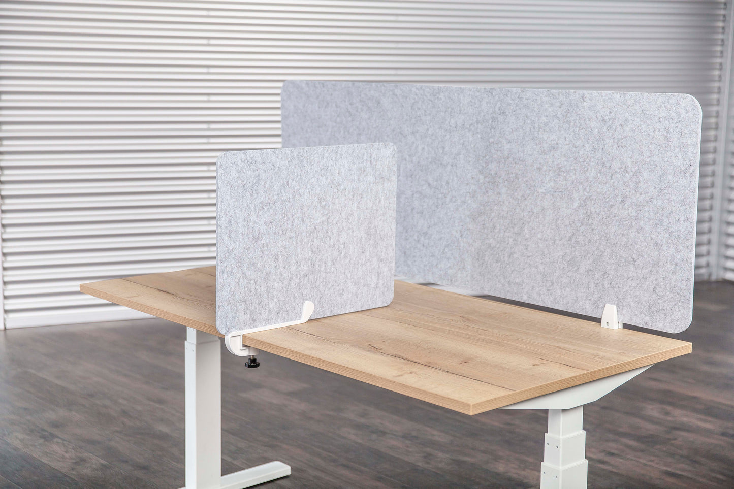 Akoestische Divider | 9 mm | Hoogte 460 mm | Bevestiging Wit