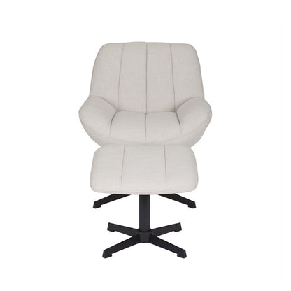 Fauteuil Santa + Hocker | Leverbaar in Diverse Kleuren