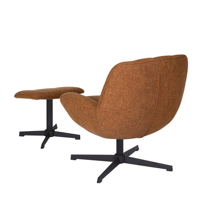 Fauteuil Santa + Hocker | Leverbaar in Diverse Kleuren