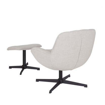 Fauteuil Santa + Hocker | Leverbaar in Diverse Kleuren