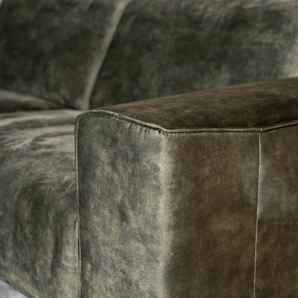 Loungebank Vegas | 2,5-zits | Velvet | Leverbaar in Diverse Kleuren