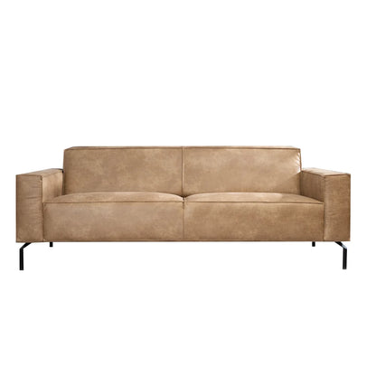 Loungebank Kansas | 3-zits | Eco-Leder | Leverbaar in Diverse Kleuren