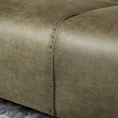 Loungebank Vegas | 2,5-zits | Eco-Leder | Leverbaar in Diverse Kleuren