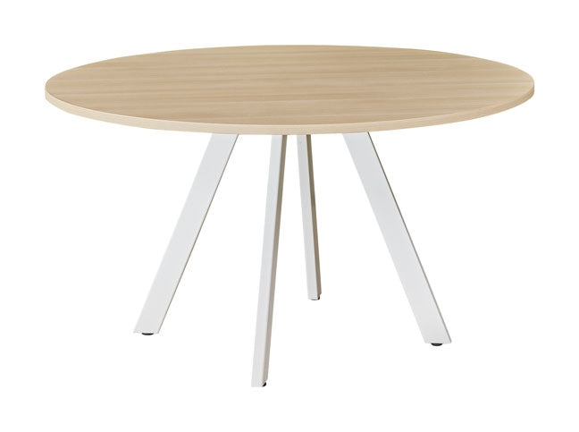 Vergadertafel Spin | Rond | 120 cm | Leverbaar in Diverse Kleuren