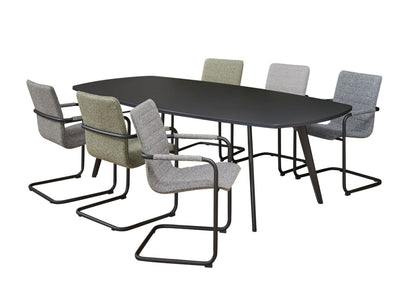 Vergadertafel Real | 240 x 120 cm | Leverbaar In Diverse Kleuren