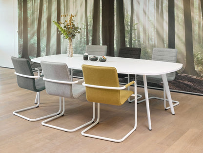 Vergadertafel Real | 240 x 120 cm | Leverbaar In Diverse Kleuren