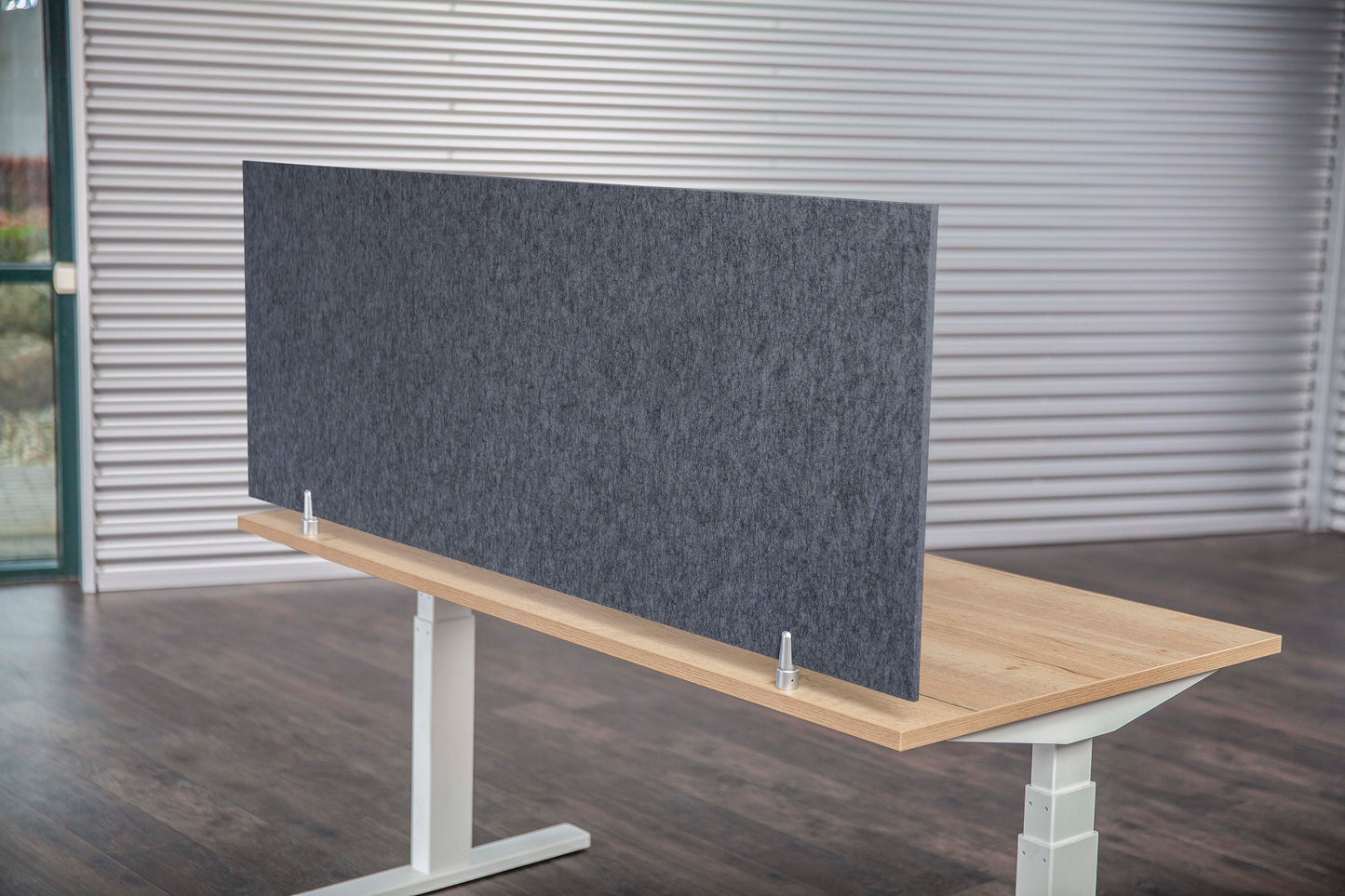 Akoestisch  Vast Opzetscherm | 9 mm | Hoogte 590 mm | Bevestiging Aluminium