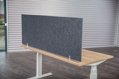 Akoestisch  Vast Opzetscherm | 9 mm | Hoogte 590 mm | Bevestiging Aluminium