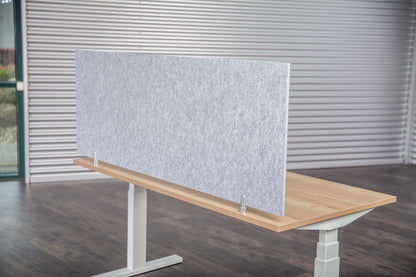 Akoestisch  Vast Opzetscherm | 9 mm | Hoogte 590 mm | Bevestiging Aluminium