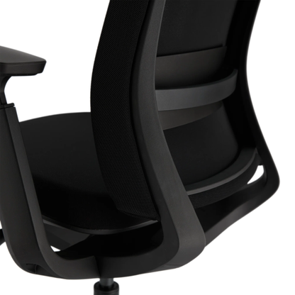 Bureaustoel WPD Wave | Zwart | EN1335